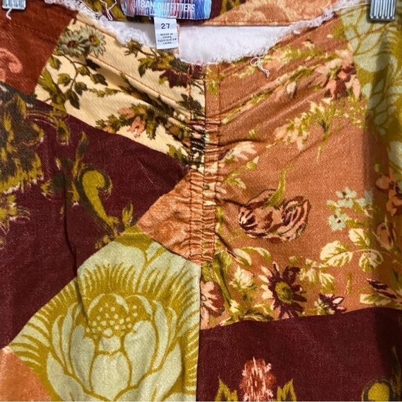 URBAN OUTFITTERS SZ 27 UO Velvet Ruched V-Front Pant - Picture 4 of 7